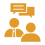 Professional conversation illustration